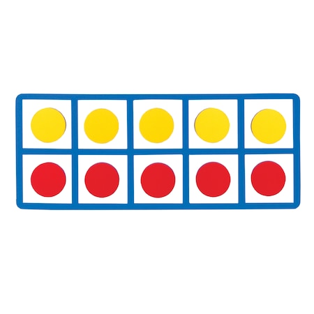 Learning Advantage Giant Magnetic Foam Ten Frames 7469